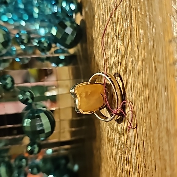 New Baroque pearl  Ring size 9.5  sterling silver - Picture 7 of 8